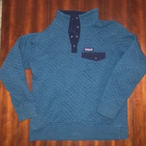 Organic Cotton Quilt Snap-T Pullover
